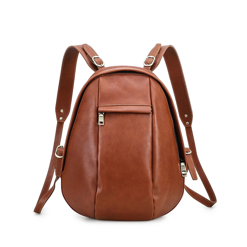 Women's Leather Backpack Ladybug Shape Backpack Purse – Luke Case