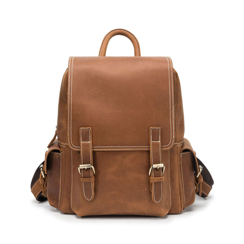 Best vintage leather backpack for sale