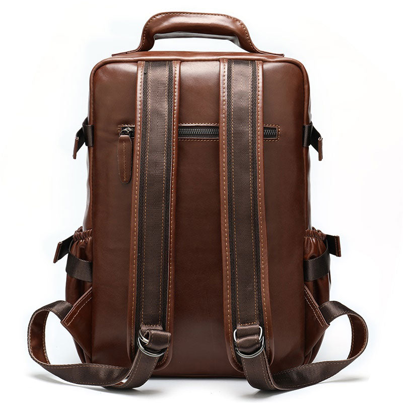 Men's Leather Backpack for EDC