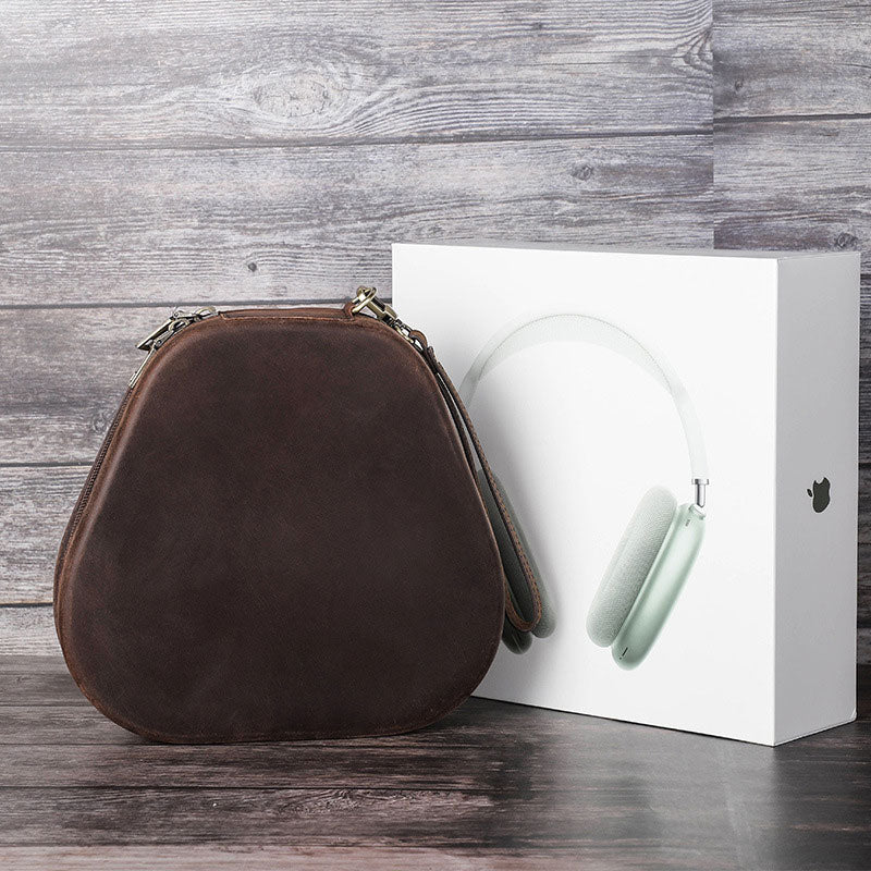 Crazy Horse Leather AirPods Max Case
