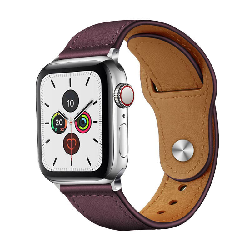 Men's Leather Apple Watch Band