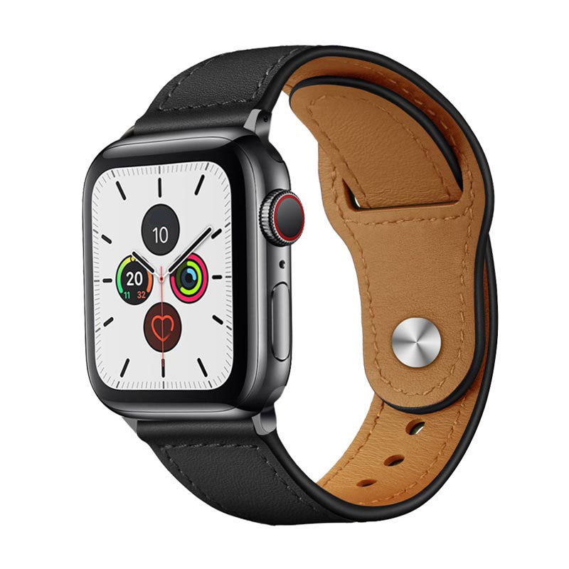 Men's Leather Apple Watch Band