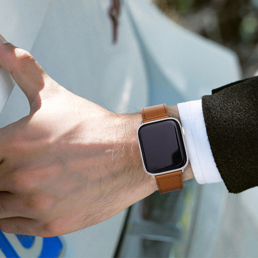 Men's Leather Apple Watch Band