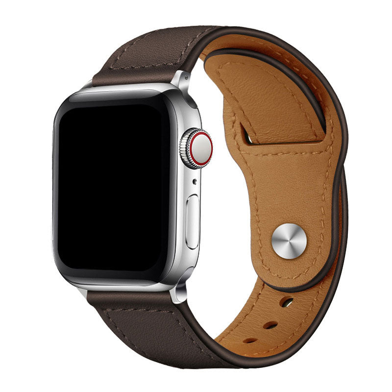 Men's Leather Apple Watch Band