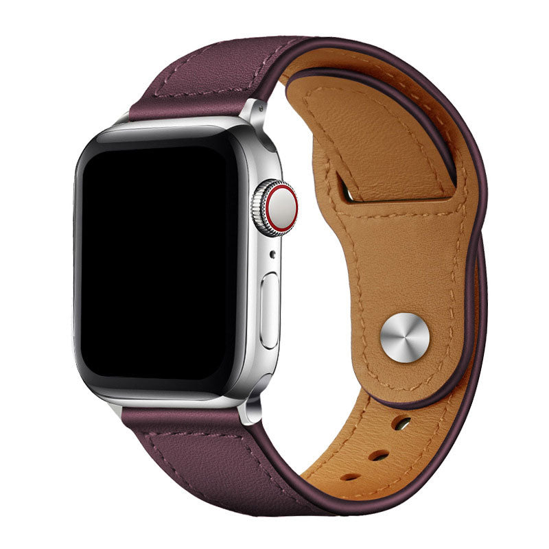 Men's Leather Apple Watch Band