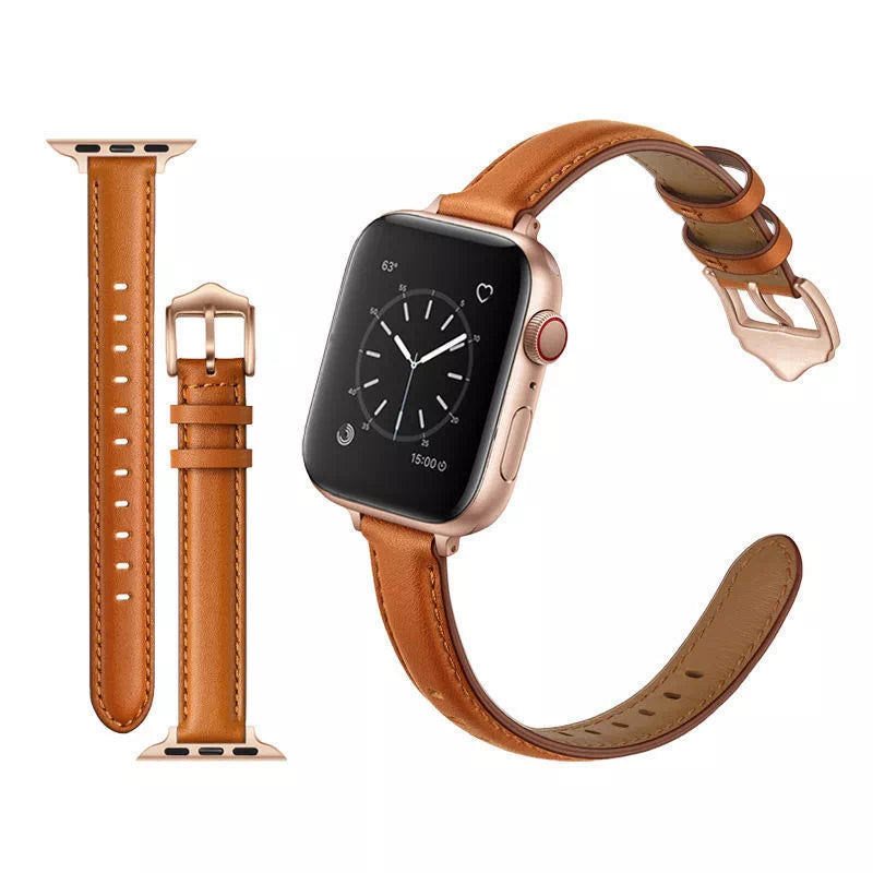 Classic Leather Apple Watch Band