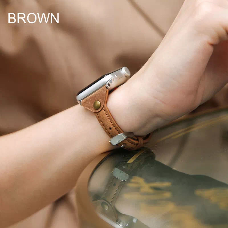 Women s Apple Watch Band Leather Apple Watch Strap Luke Case