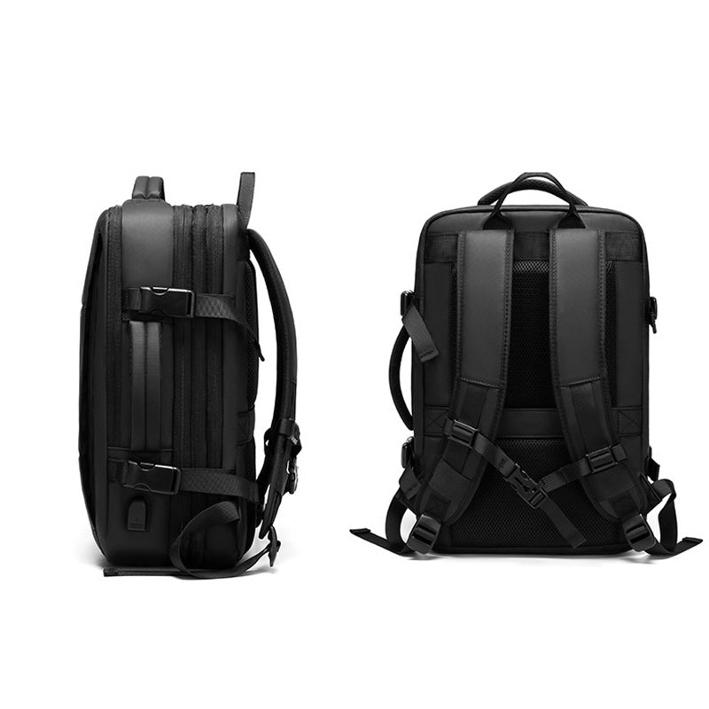 Men's Expandable Carry On Travel Backpack - Mid Size