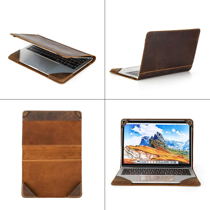 Leather Macbook Air/ Pro 13 Inches Case