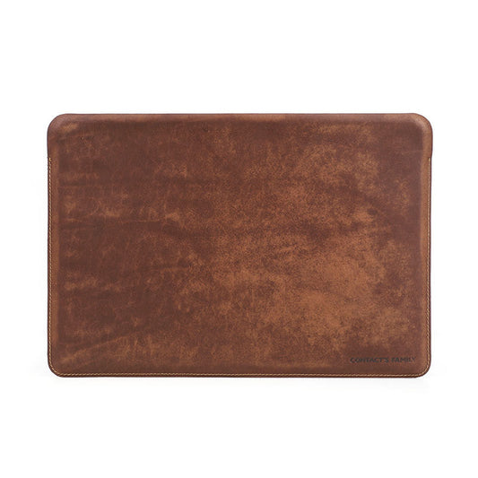 13" Leather Laptop Sleeve - Free Monogram