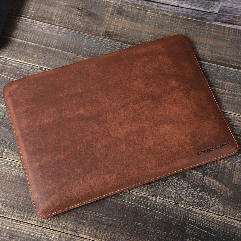 Leather Laptop Sleeve For 13 Inches Macbook Air/Pro