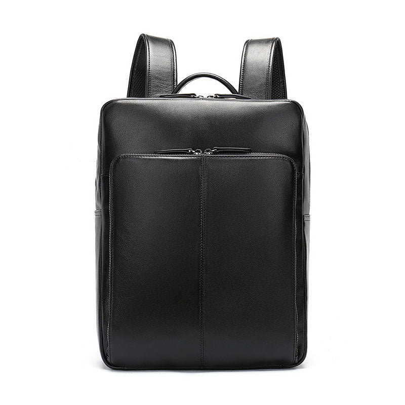 Men's Business Laptop Leather Backpack