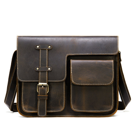 Best Men's Leather Messenger Bag for Sale LukeCase