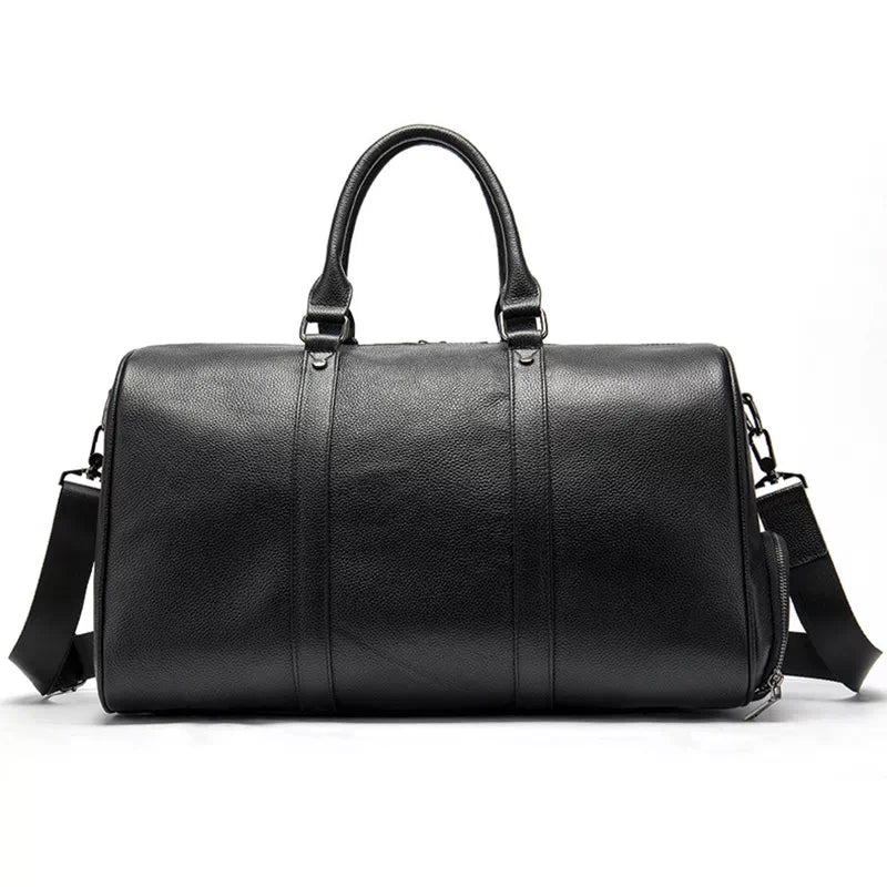 Men's Leather Duffle Bag