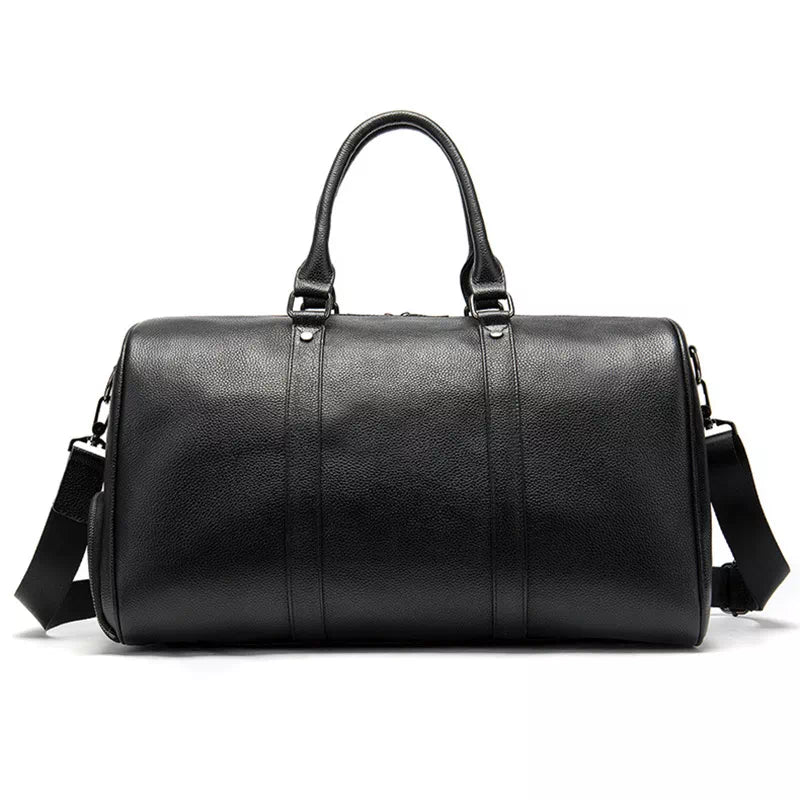 Men's Leather Duffle Bag