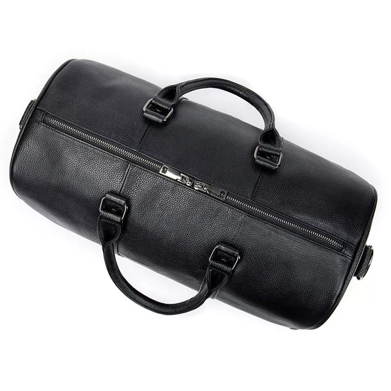 Men's Leather Duffle Bag