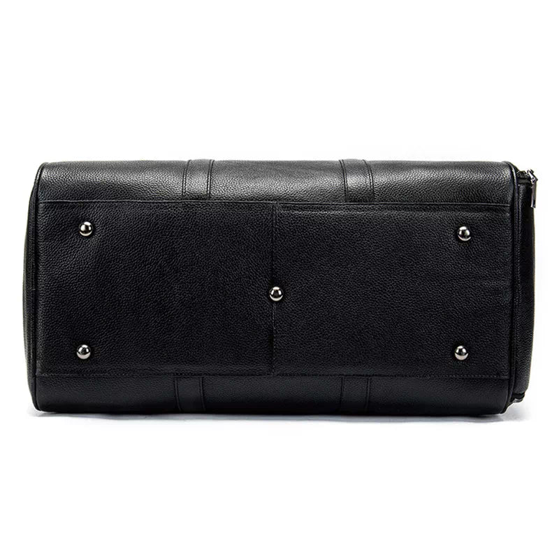 Men's Leather Duffle Bag