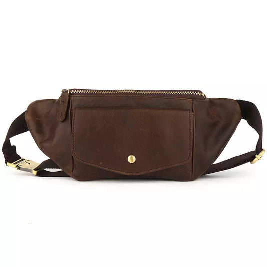 Men's Vintage Leather Fanny Pack
