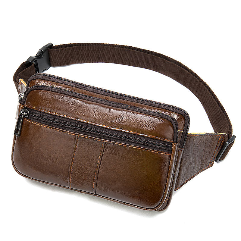 Real Genuine Leather Bum Waist Bag Travel Holiday Money Pouch Belt