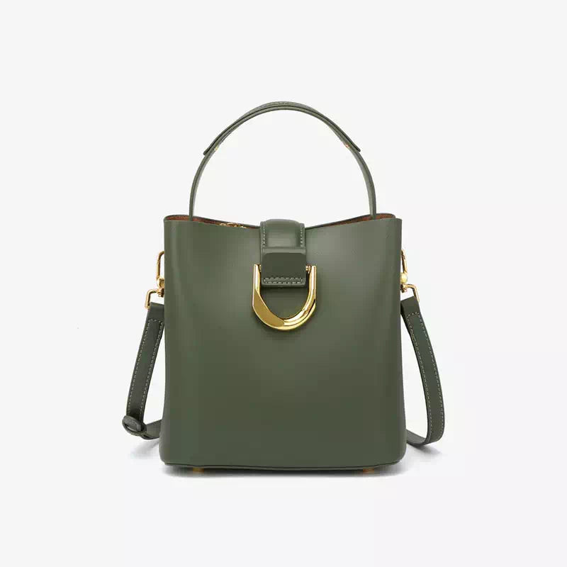 Small Leather Satchel Handbag