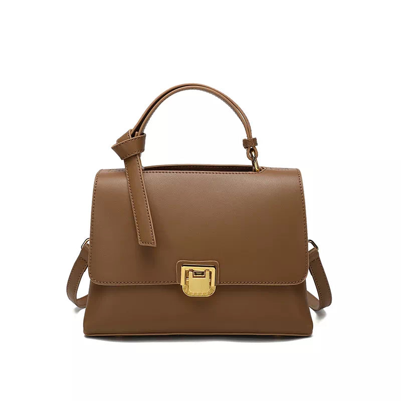 Women's Leather Satchel Top Handle Bag Crossbody Bag – Luke Case