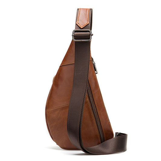 Men's Leather Sling Bag