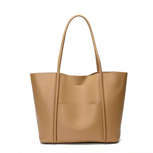 Classic Leather Tote Bag