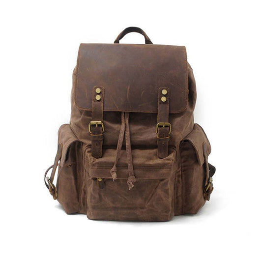 LukeCase Wax Canvas Backpack