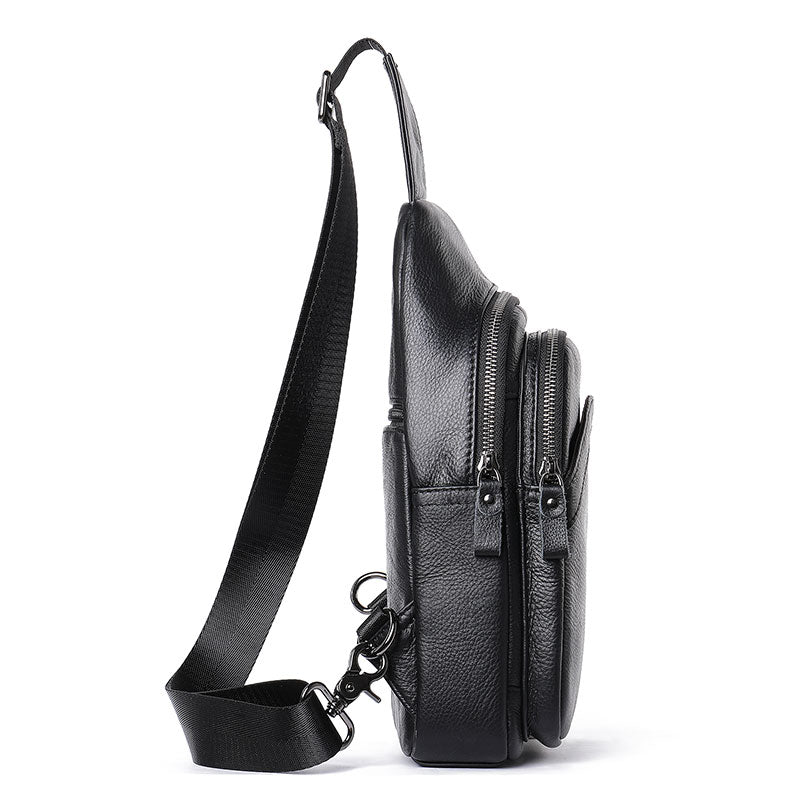 Men's Leather Sling Bag