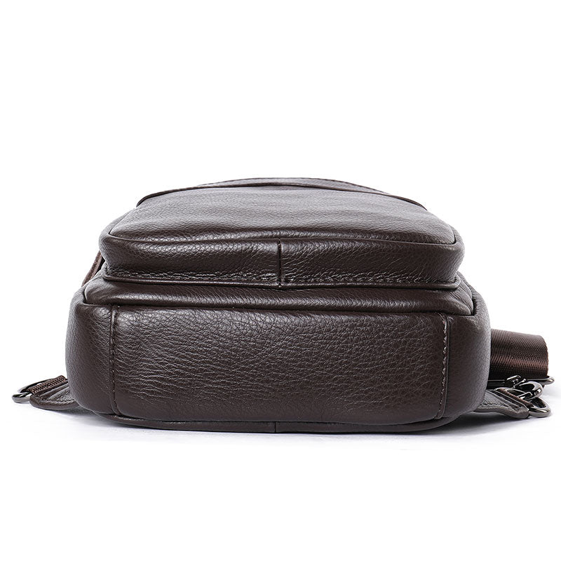 Men's Leather Sling Bag