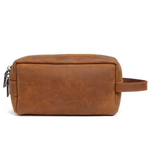 Leather Toiletry Bag For Travel