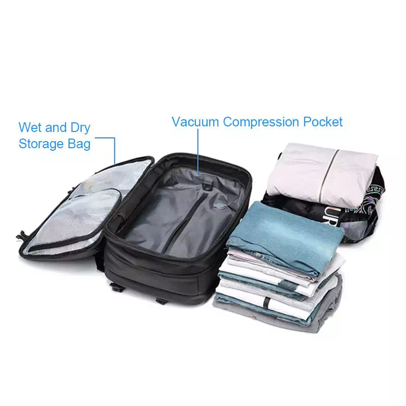 Men's Expandable Carry On Travel Backpack - Large Size