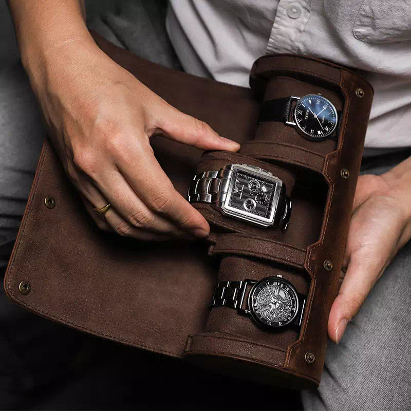 3 watch travel discount case