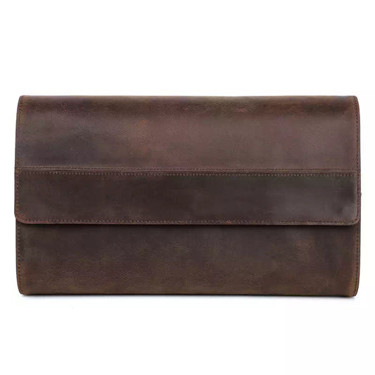 Leather Watch Roll Case for 8 Watches - Free Monogram