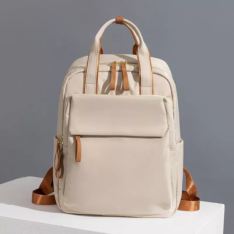 14 inch laptop backpack women's GOLF SUPAGS Womens with Separate Laptop Compartment Water Resistant Computer Backpacks Fits 15.6 Notebook Travel Work College Bags (Apricot) : Electronics cell phone Luxury Fashion Trend Women Backpack