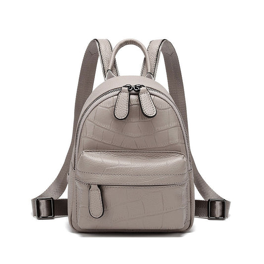Women's Mini Leather Backpack Purse