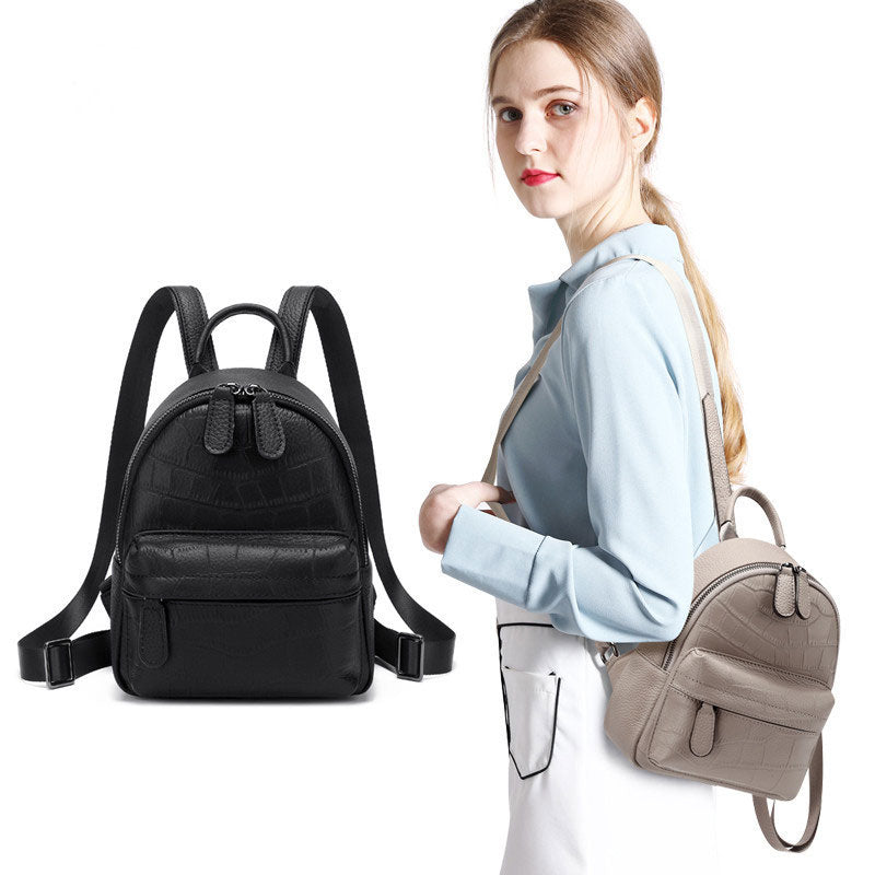 BROMEN Backpack Purse for Women Leather