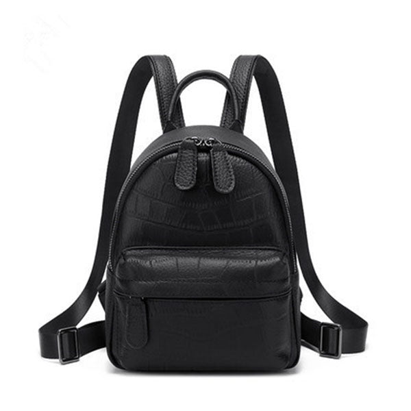 Women's Mini Leather Backpack Purse