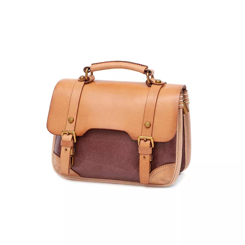 Womens leather satchel clearance bag